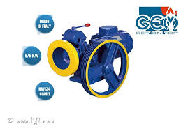  موتور گیربکس آسانسور جم ایتالیا با ظرفیت های مختلف و راندمان بالا